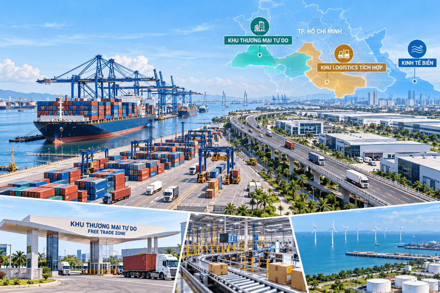 TP. Hồ Chí Minh: Hoàn thiện cơ chế phát triển khu thương mại tự do và kinh tế biển