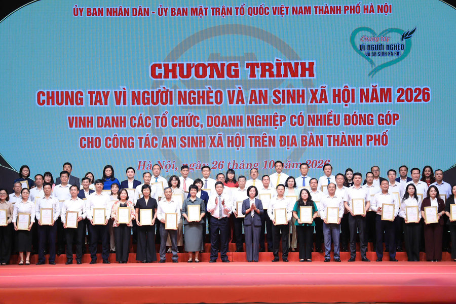 Hà Nội: Hơn 77 tỷ đồng được đóng góp để chung tay vì người nghèo