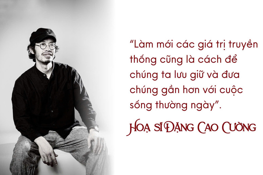 Người họa sĩ trẻ đam mê với các sản phẩm sơn mài và nỗi lo “mai một” nghề truyền thống